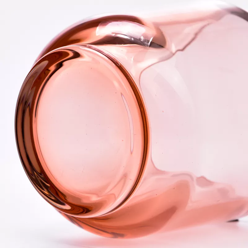 வண்ண கண்ணாடி மெழுகுவர்த்தி வைத்திருப்பவர்